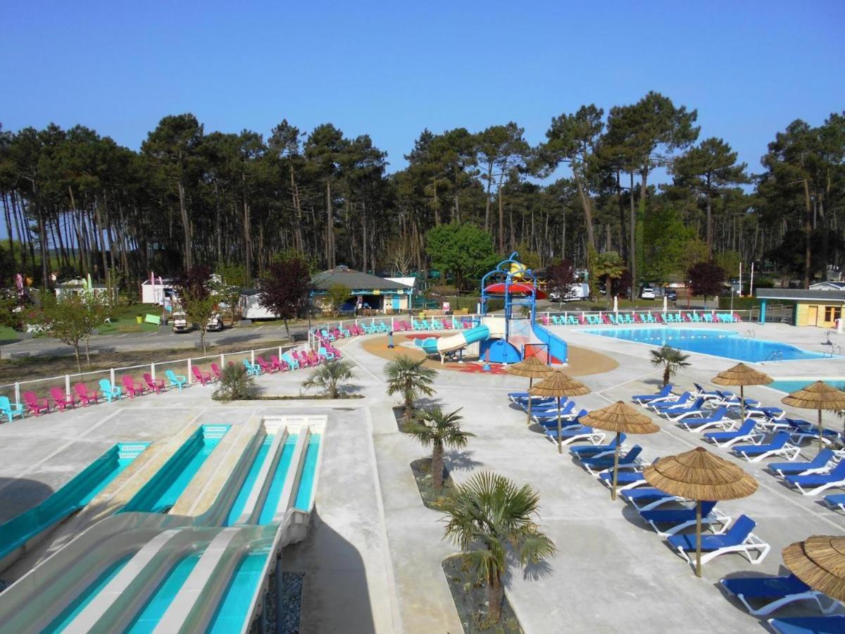 Mobil Home Rainbow, Camping Les Dunes De Contis Saint-Julien-en-Born Exterior foto